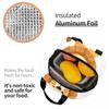 Cute Lion Cartoon Insulated Lunch Bag for Women Kids Portable Food Boxes Thermal Lunch Box Tote