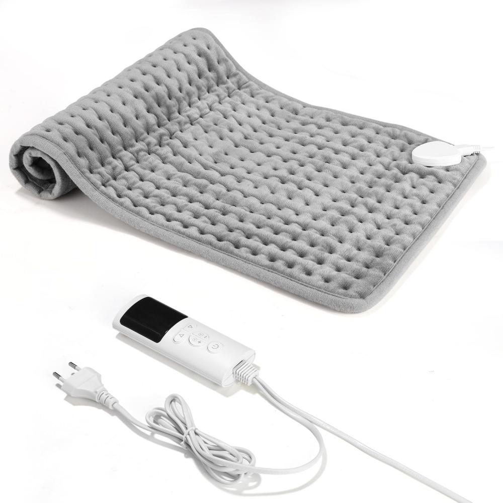 30 X 60 Cm Heating Pad with Automatic Shut-Off and 9 Temperature Levels Heating Pad with Automatic Shut-Off 4 Timing Settings, Machine Washab