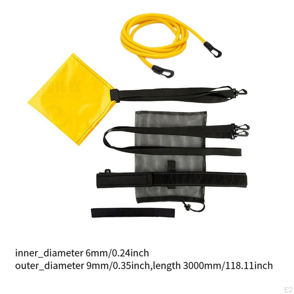 Плавание Парашют Пояс Сопротивления Плаванию Средства, Оборудование Для Тренировки Скорости Силовые Тренировки Инструмент,