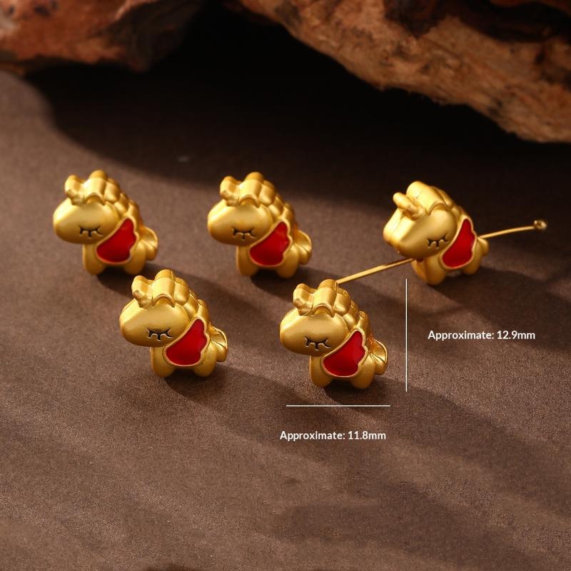 5 шт. Подвески-пони из цинкового сплава с покрытием, Шармы для DIY Ожерелья, Браслета, Серьг, Аксессуар