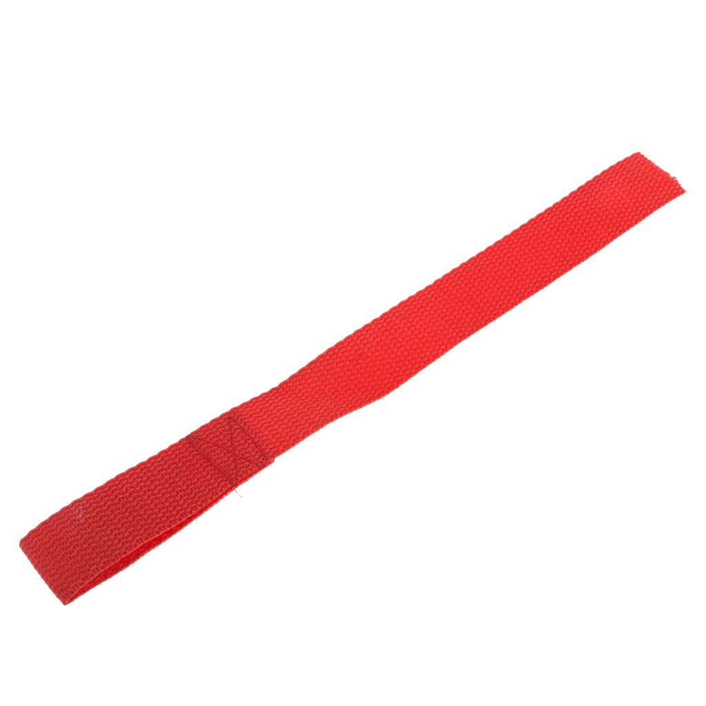 Polyester Red Winch Strap Universal ATV Parts 8cm/3.15 Inch
