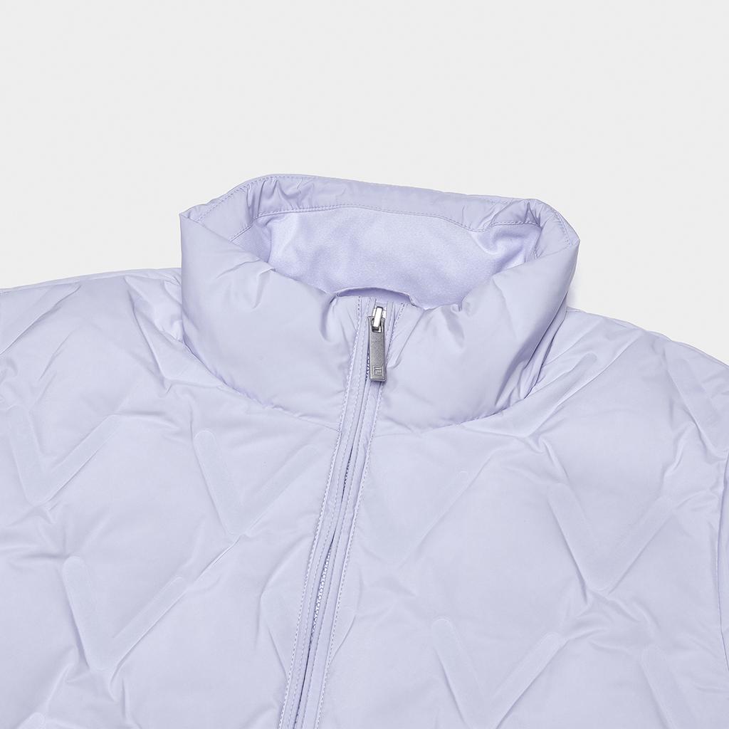 Новый пуховик FILA женский фиолетовый лавандовый F11W344927F-PU