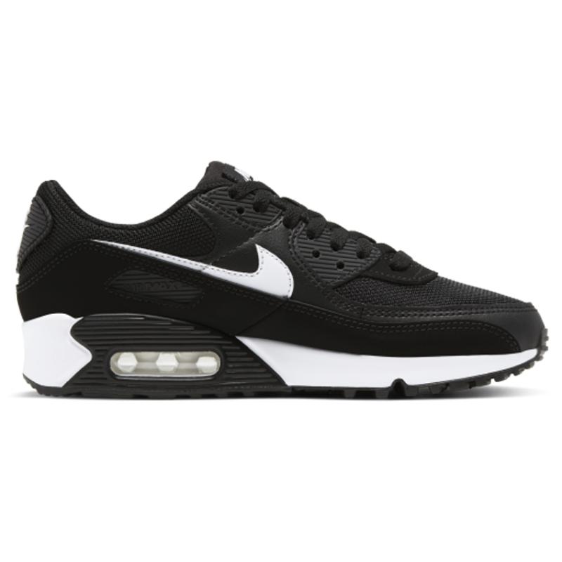 Nike Женские кроссовки Air Max 90 Recraft Черно-белые Повседневная обувь CQ2560-001