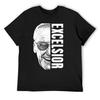 Футболка Excelsior винтажная футболка с аниме оверсайз футболки мужская базовая футболка тяжелые футболки для мужчин