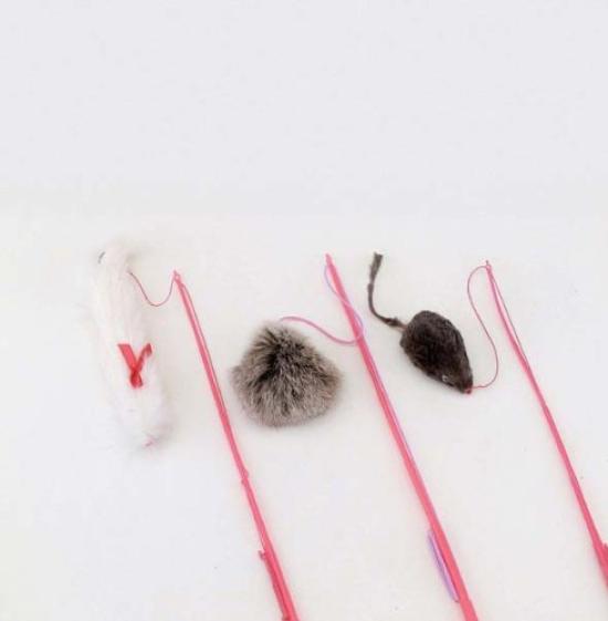 CattyMan Playful Cat Trio Set (3 Pieces)