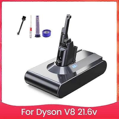 Аккумулятор 21,6 В 8000 мАч для пылесоса Dyson V8, литий-ионный, с фильтром