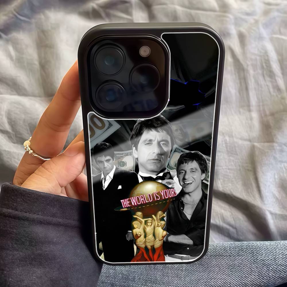 S-Scarface Movies Phone Case Hard Plastic Phone Case For Iphone 17 Air 16 15 14 13 12 11 Pro Max PC TPU