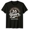 Этот парень официально 55 Унисекс Футболка 55-й День Рождения Винтажный Стиль Подарок Для Него
