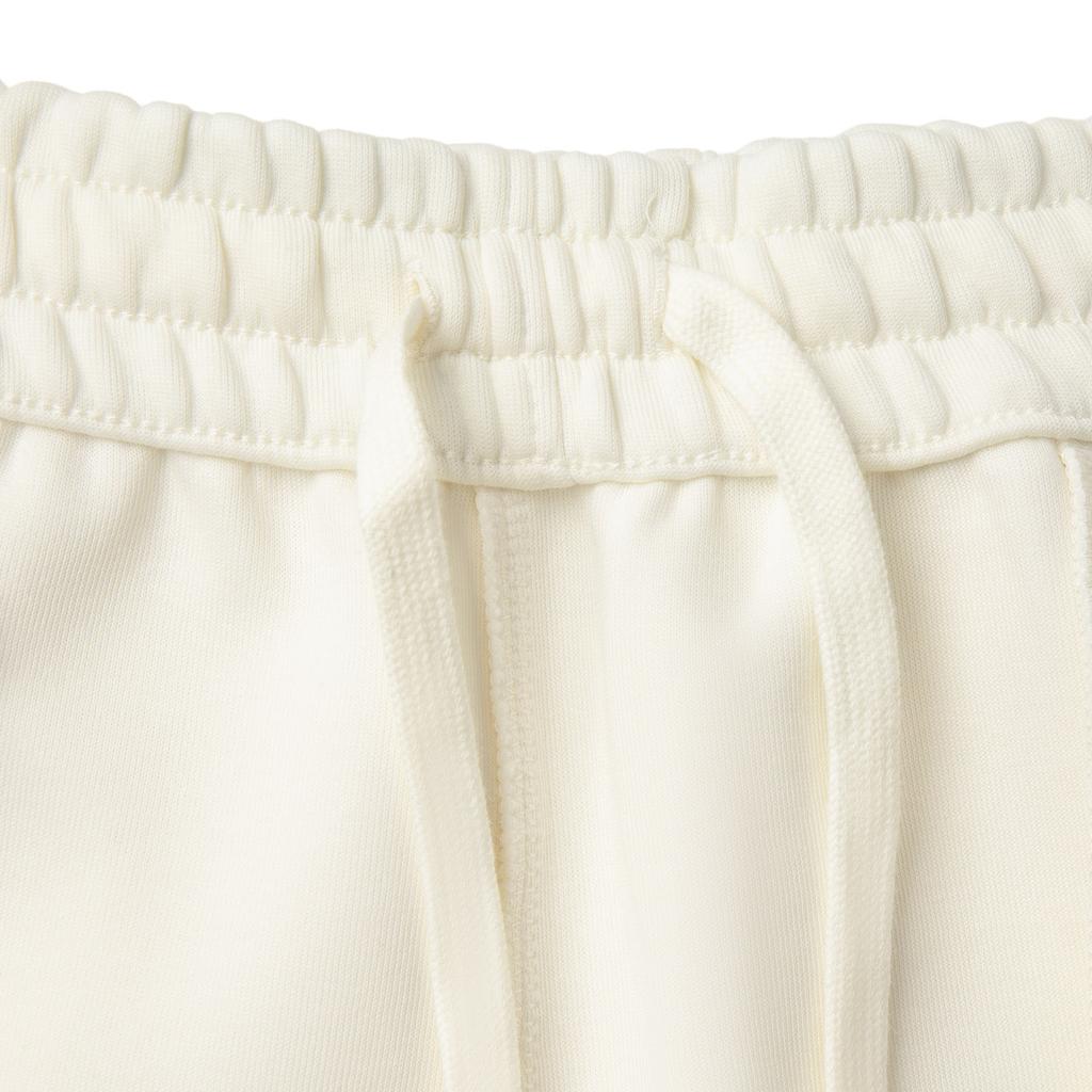 Li Ning Daily Prosperity Series Cny Zodiac Year Прямые трикотажные спортивные брюки средней посадки Женские брюки Off-White AKLV108-3