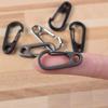 30 Pcs Heavy Duty Carabiner Hook Mini Quick Release Hook Durable Spring Snap Hook  Outdoor Camping