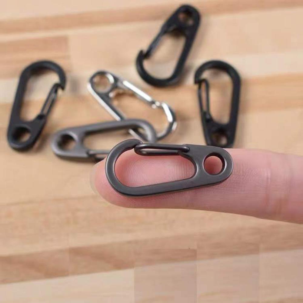 30 Pcs Heavy Duty Carabiner Hook Mini Quick Release Hook Durable Spring Snap Hook Outdoor Camping