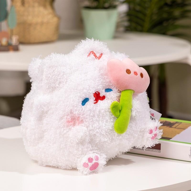 Сердце Хлеб Любовь Тюльпан Кот Плюшевая Игрушка Мягкая Игрушка Кукла Детский Подарок на День Рождения