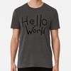 Футболка Doom Patrol Robotman Hello World S-5XL Сделано в США