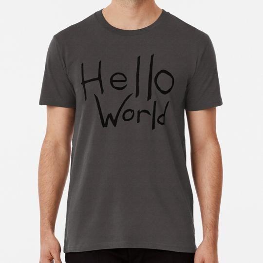 Футболка Doom Patrol Robotman Hello World S-5XL Сделано в США