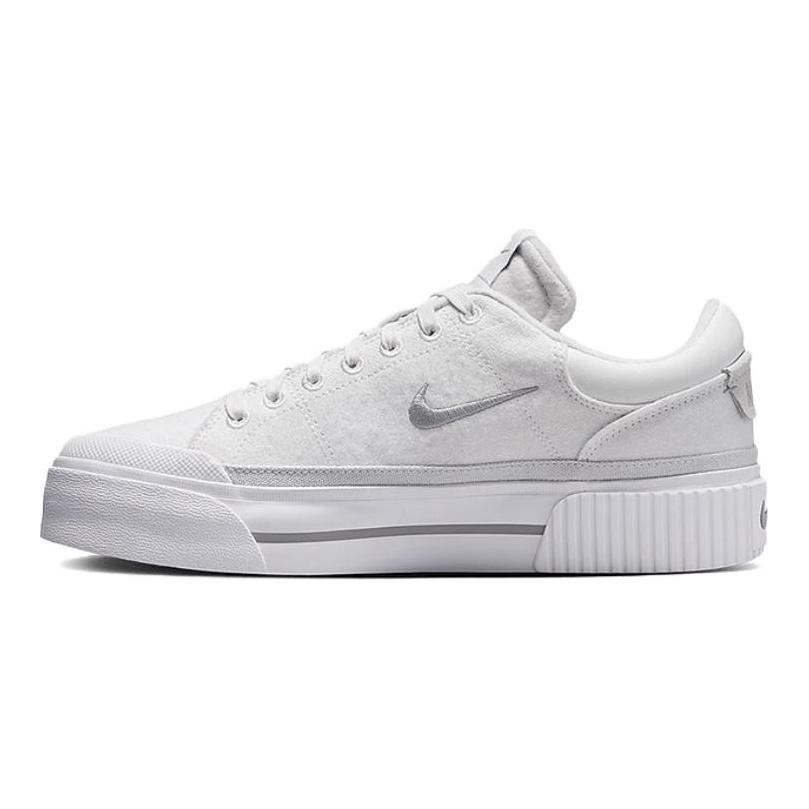 Nike Court Legacy Lift Summit White Белый Фантом Светло-серый Женские Кроссовки FZ2606-100