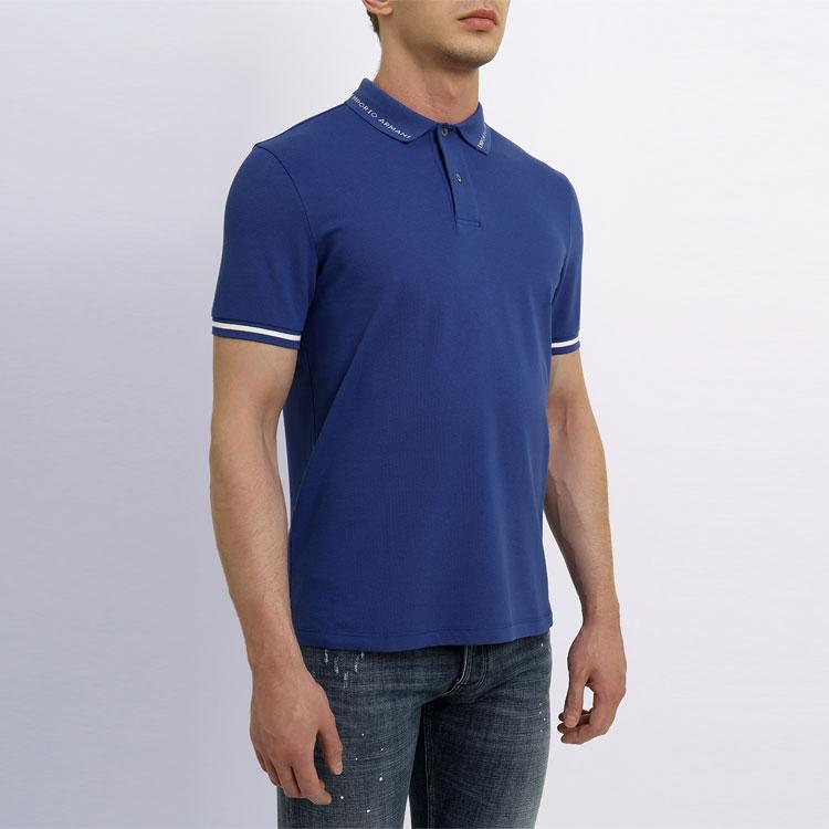 Emporio Armani Поло с коротким рукавом SS21 Повседневное мужские топы 3K1FA4-1JPTZ-09A5