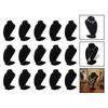 15Pcs Velvet Jewelry Bust Display Countertop Pendant Necklace Holder Organizer