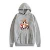 Anime peripheral printing casual hooded sweater couple