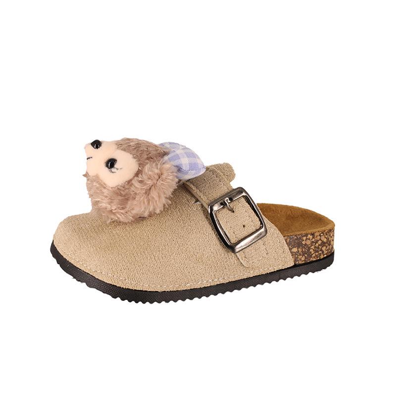 Детские закрытые шлепанцы Birkenstock с мультяшным дизайном - Новинка 2025 года, универсальные, с дизайном для педалей на улице