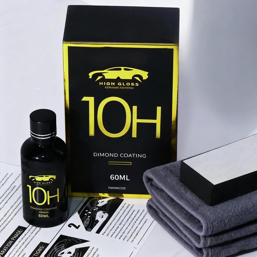 Керамическое покрытие 10H Greyghost для автомобилей Mr Fix 10h Нано-покрытие Керамическое покрытие для автомобиля Гидрофобная защита лакокрасочного покрытия автомобиля от царапин