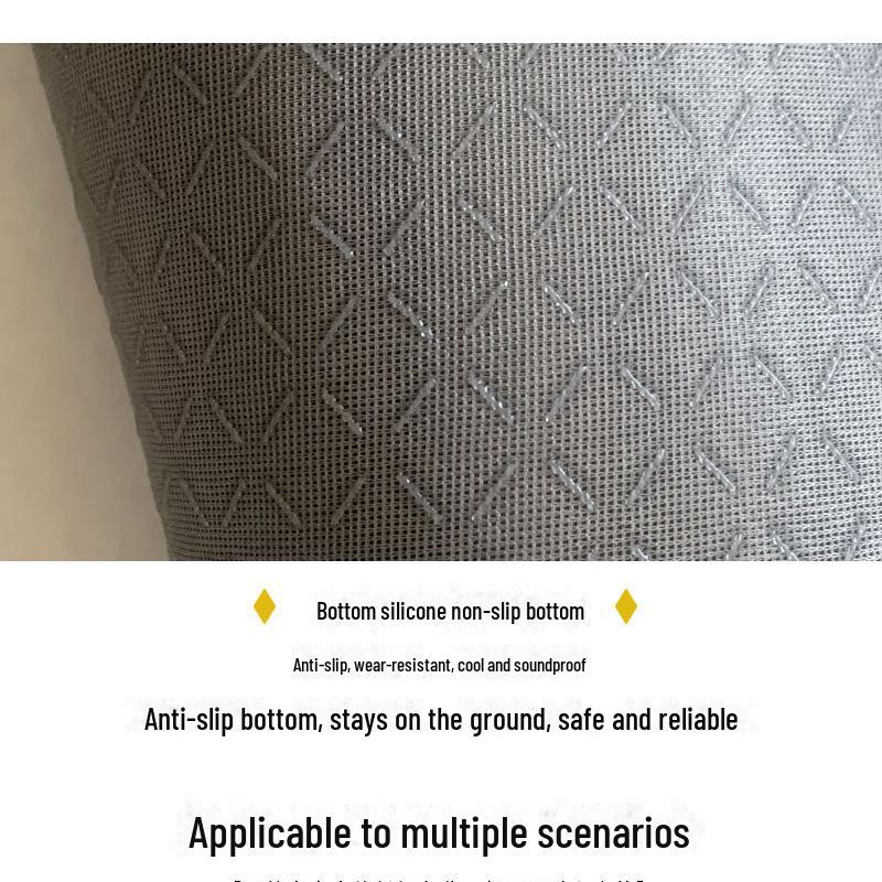 Нескользящий коврик для йоги, танцев и фитнеса с амортизацией для медитации и тихих упражнений