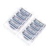 8pcs/pack Men's Shaving Razor Blades for Men 3layers Blade Shaving Cassette for Gillettee Mache 3