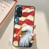 American USA Flag Eagle Case For Xiaomi Redmi Note 10 8 9 11 Pro 8T 9S 10S 11S Redmi 10C 9C 9A 9T K50 K40 Gaming