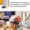 9v Door Alarm Portable Wireless Non slip Safety Wedge Alert Door Stopper Home Travel Security System