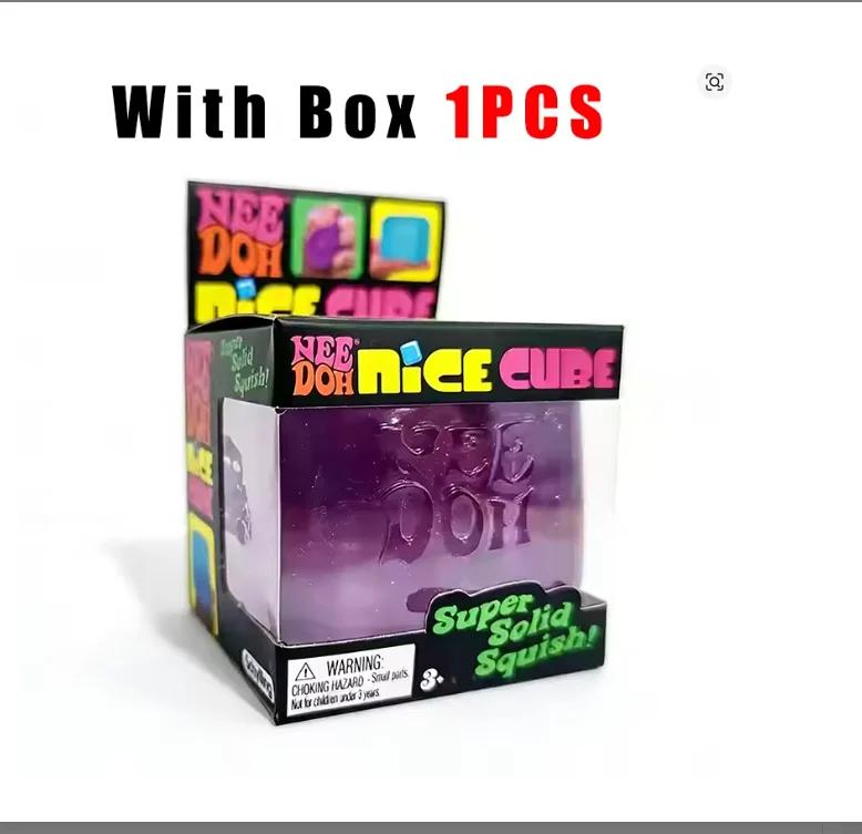 Schylling Nice Cube Сенсорная игрушка-антистресс Кубик-сквиш для снятия стресса Игрушка для концентрации при тревожности для взрослых СДВГ Аутизм