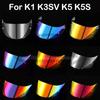 Для AGV K5 K5S K5-S K3SV K1 K1S Compact ST Мотоциклетный шлем Визор Линза Щиток Очки Полнолицевой Pin Аксессуары Для Мотоцикла Casque
