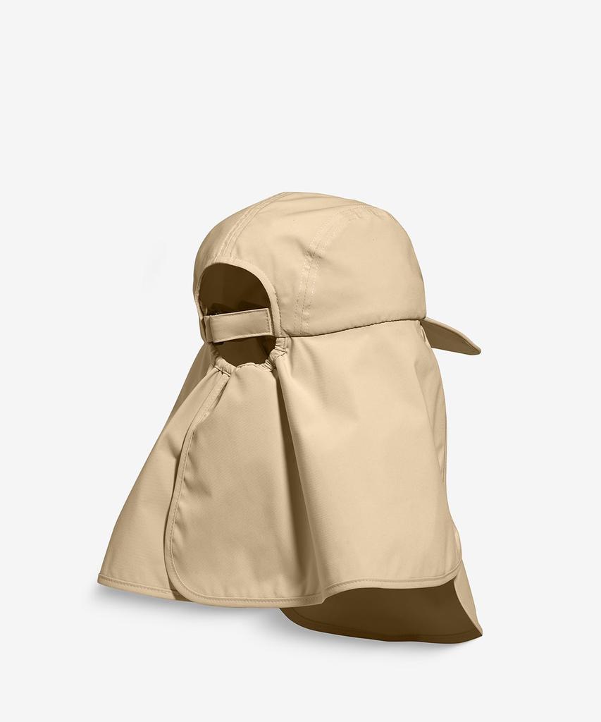 [Aigle] Шляпа [Официальная] Водоотталкивающая Кепка-сафари с солнцезащитным козырьком, Бежевая