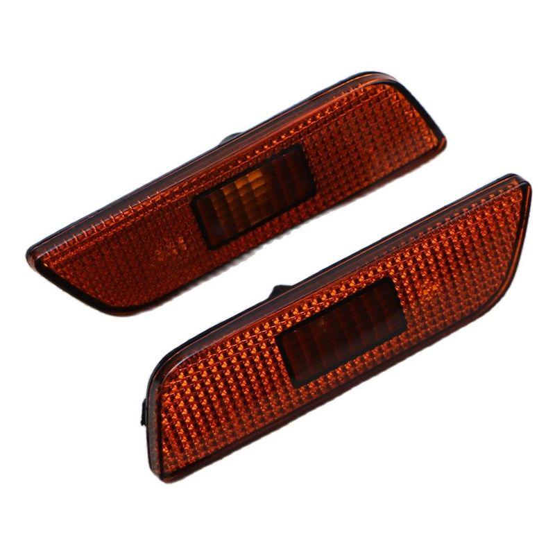 9188263 For Volvo S80 2002 2003 2004 2005 2006 Front Marker Turn Signal Indicator Lamp Light Lens Housing Left Right 9188264