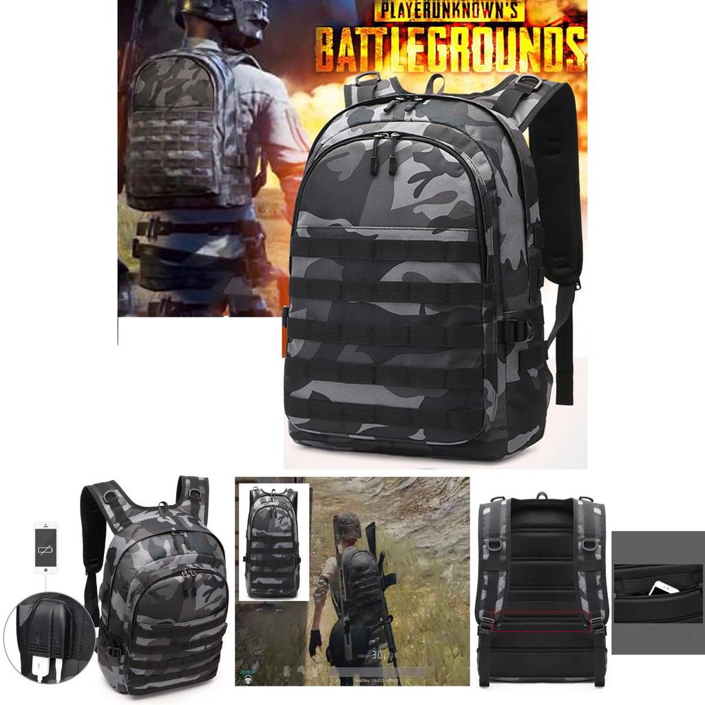 Рюкзак Уровня 3 для Новых Игроков PUBG: Battlegrounds с Портом USB-Зарядки