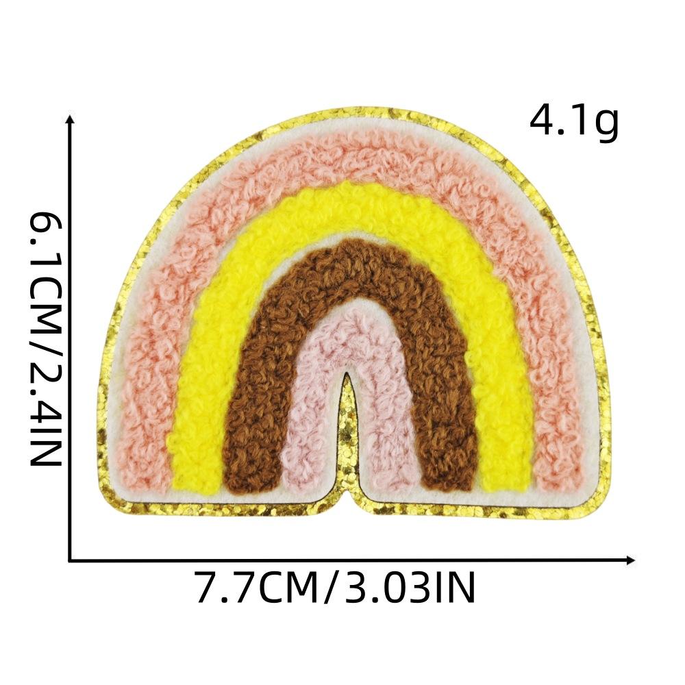 Пномпень Шенье Вышивка Наклейки Богемское Солнце Термонаклейки Аксессуары для одежды Наклейки из грубой ткани