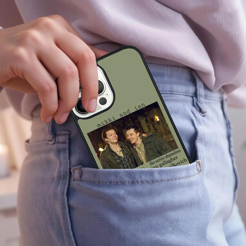 Чехол для телефона Gallavich Pride Love Ian Shameless для iPhone 17 Air 15 16e 14 13 Pro Max Coque 12 11 Pro Max PLUS
