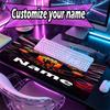 Custom Name Personalized Manchester Football F.C Pattern Mousepad, Laptop PC Desk Mat, Decorative Desk Mat for Home Keyboard Pad Gift