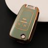 New TPU Flip Car Key Fob Case Cover for Chevrolet Cruze Impala Camaro Garna Equinox Volt Yakista AVEO Impala GMC Terrain Keychain