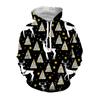 Christmas Reindeer Snowflake Graphic Sweatshirts Ornament Xmas Tree Elk 3D Printed Hoodies For Men Casual Woemn Y2k Pullovers