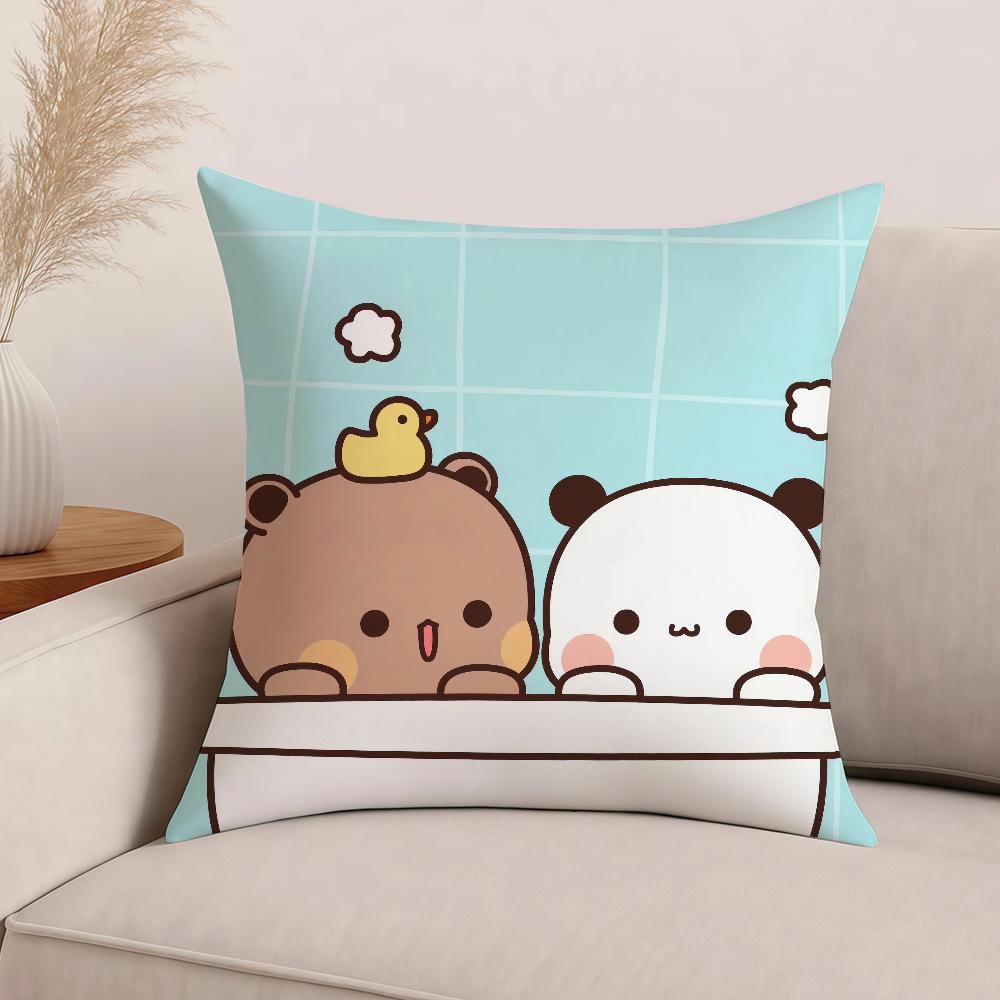 Cartoon Bubu Dudu Cute Pillow Case Office Cushions Suitable For Sofa Car Bedroom Decorative Cushion Cover