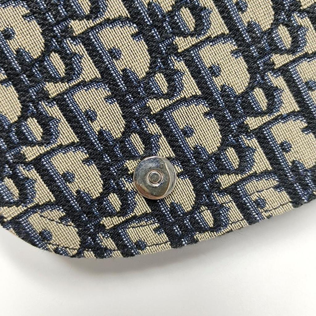 [Pre-Owned] Saddle Monogram Embroidered Leather Saddle Bag - Excellent #15AX3MA