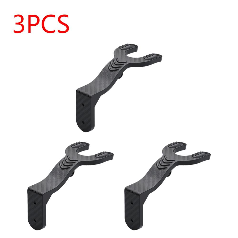 3PCS with Installation Accessories Storage Shelf Helmet Display Hanger Kitchen Cabinet Shelf