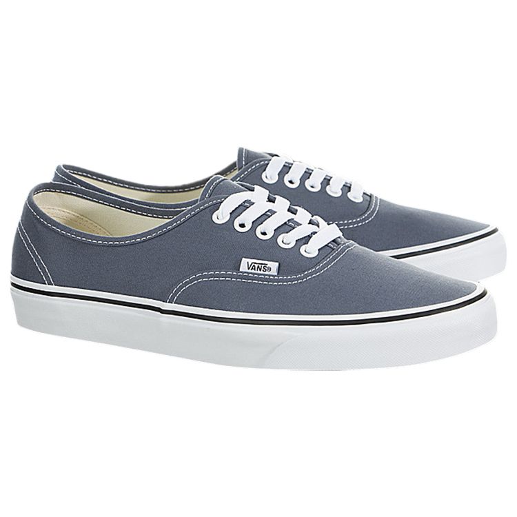 Vans Аутентичная повседневная мода Легкие низкие кеды для скейтбординга Унисекс кроссовки Синие VN0A38EMUKY