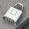 Weatherproof Outdoor Combination Lock Heavy Duty 4 Code Security Lock Reliable Security Lock for Fence Gate Shed Garage