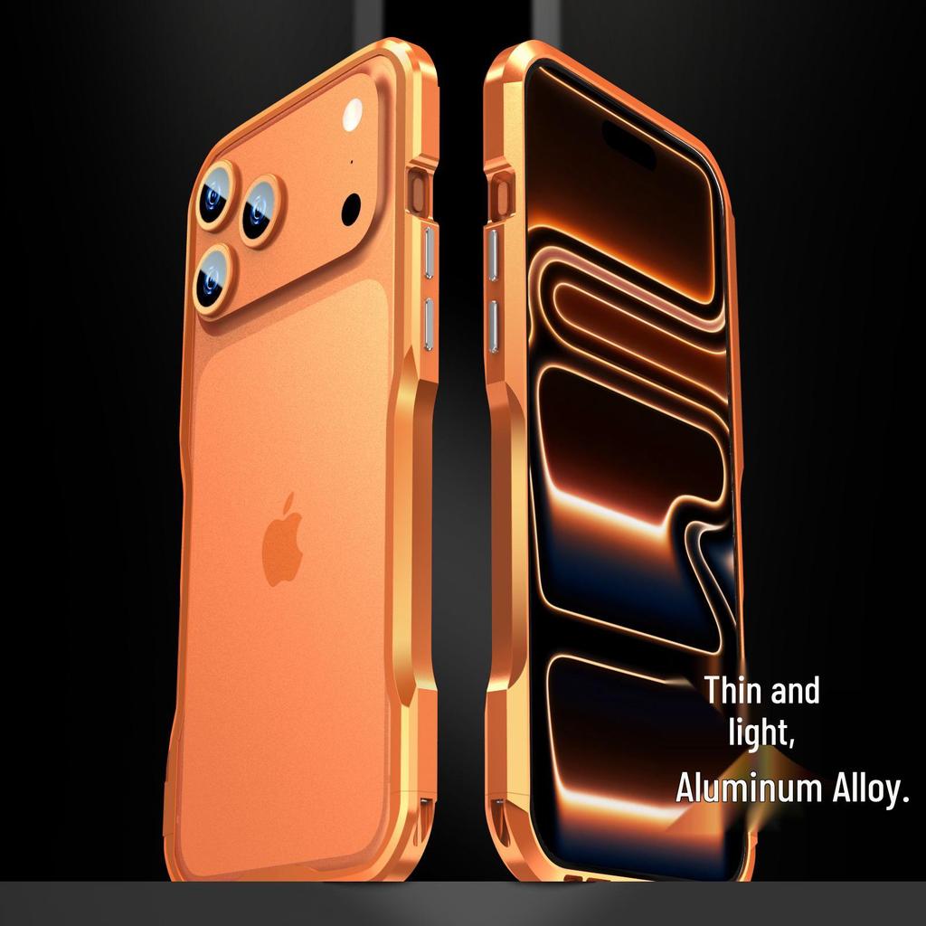 Металлический чехол-крышка для iPhone17 Air Razor Edge Pro/Pro Max