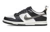 Кроссовки Dunk Low Черно-белые с металликом GS DH9764-001