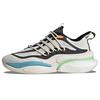 AlphaBoost V1 Chalk Mint Orange Men Sneakers White Chalk-White Pulse-Mint HP6613