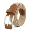Adjustable Weave Belt Men Waistband Braided Waist Belt Fashion Nylon Woven Belts  Male