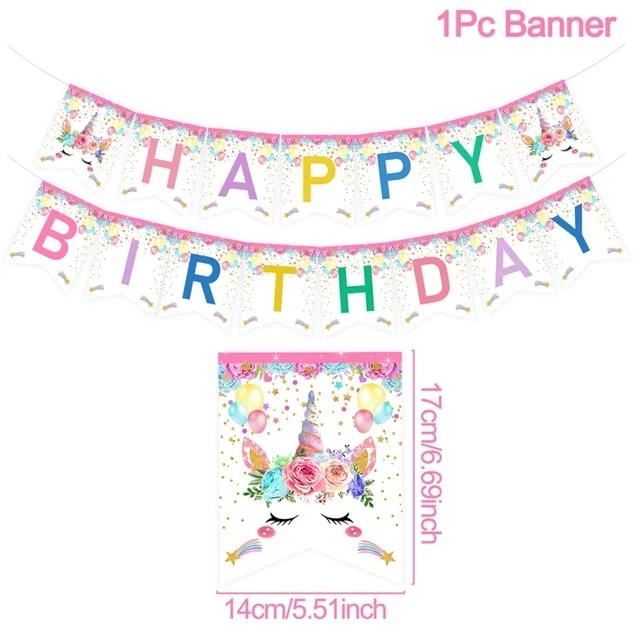 Единорог, украшение для дня рождения, детский единорог, одноразовая посуда, тарелки, чашки, салфетки, детский душ, принадлежности для дня рождения для девочек