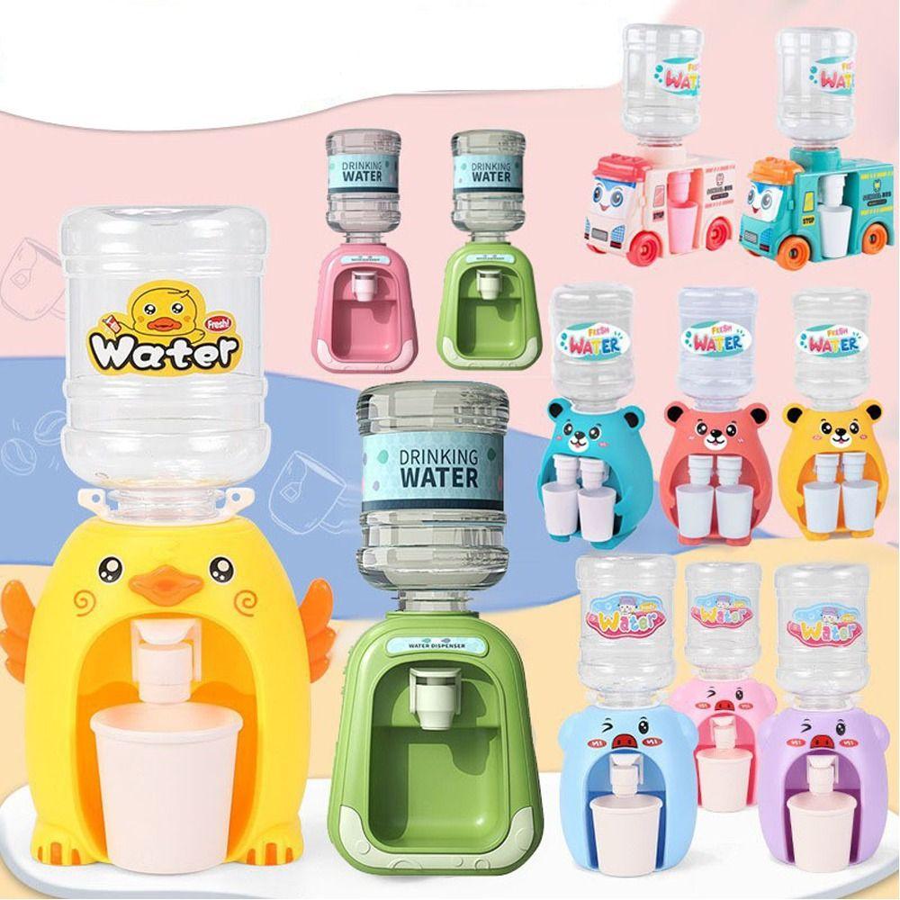 Plastic Water Bottle Pump Cosplay Props Kitchen Toy Lifelike Mini Water Dispenser Children