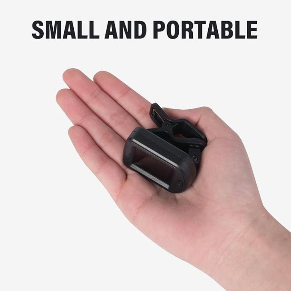 Прищепка-тюнер для гитары Мини-аксессуар для гитары Надежный тюнер для струнных инструментов Все инструменты